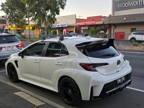 Customer photo review of Circuit Edition Style Spoiler for Toyota Corolla / GR Corolla (Hatch) 2018+