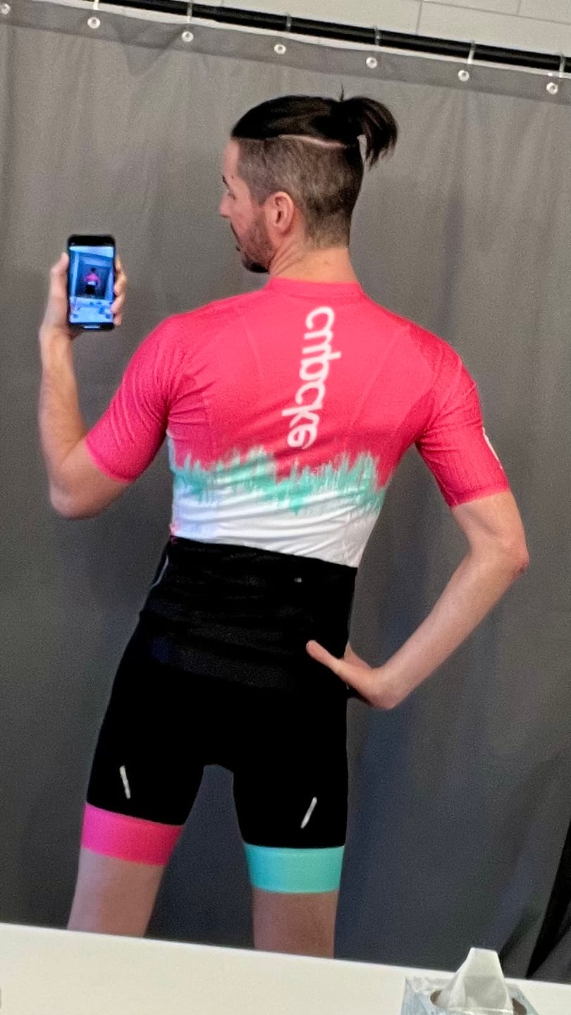 Customer photo review of Mens Batch of 2025 Pro Cycle Jersey