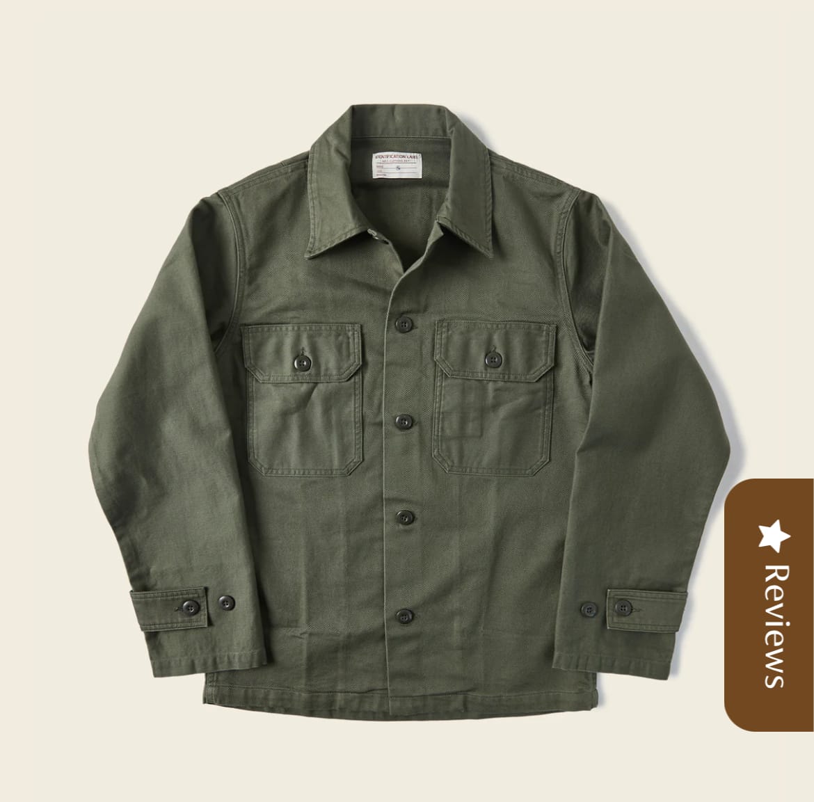Customer photo review of 1963 US Army OG-107 Fatigue Utility Shirt