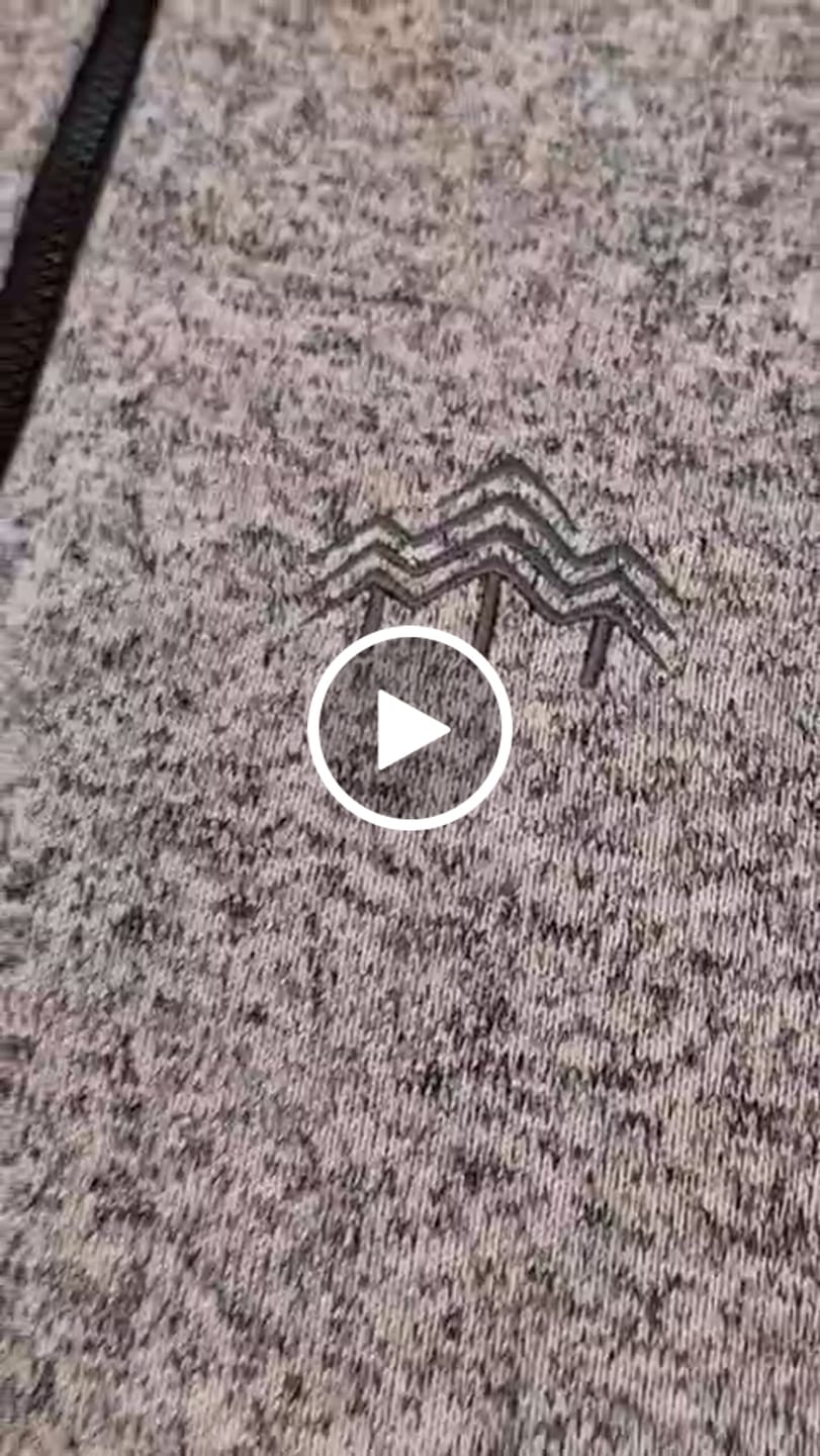 Customer video review of HOLZBRÜDER® Logo - Strickfleece Jacke / grey