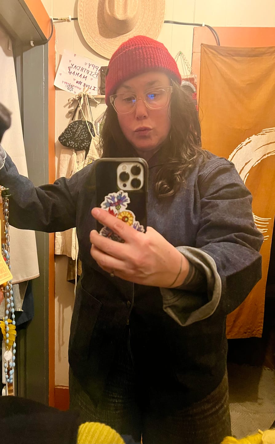 Customer photo review of 1922 USN 2nd Denim Coverall Utility Jacket