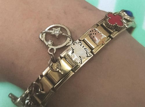 Customer photo review of IB Charm Mariposa Dorada