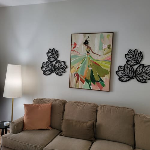 Customer photo review of Modern Abstract Painting #ABAV519