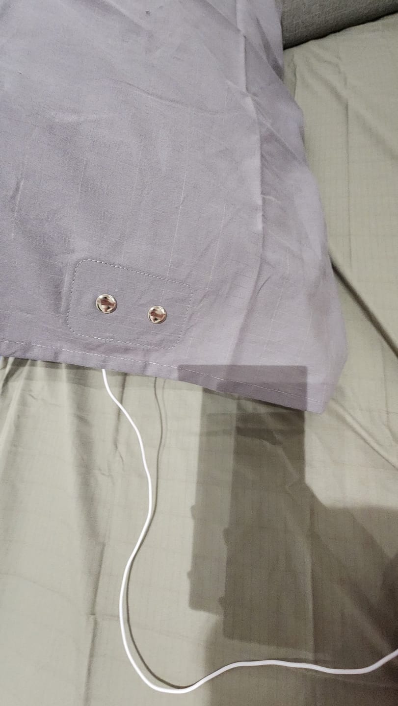 Customer photo review of Terra Grounding Pillow Case