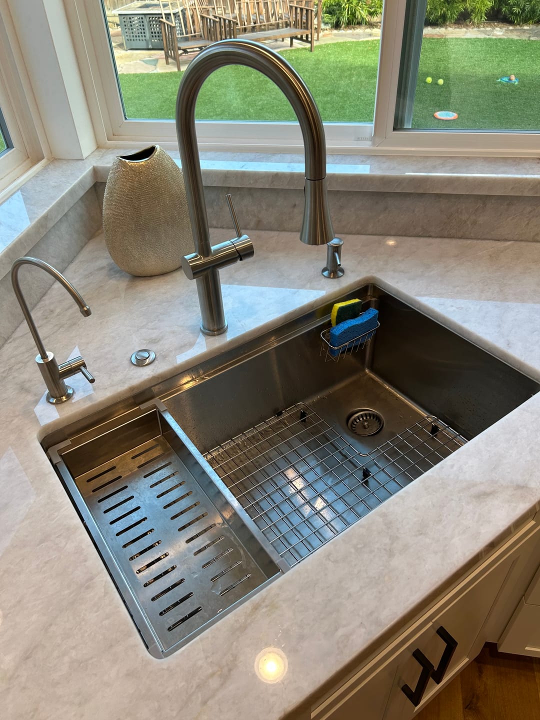 Customer photo review of Paulette Kitchen Faucet