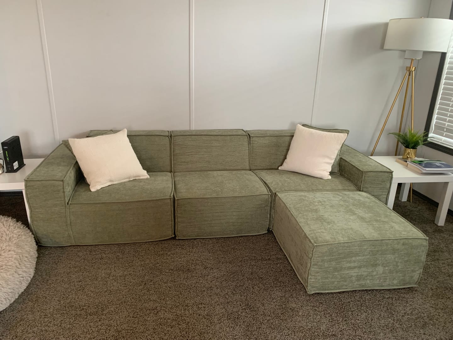 Customer photo review of M1 Ottoman Sofa Seat