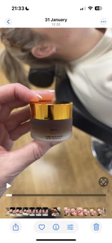 Customer photo review of Boo Beauty Bar - Glue Balm