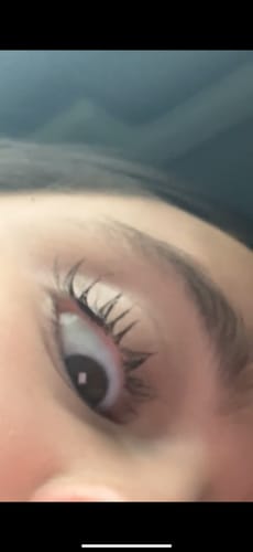 Customer photo review of Lash Growth Serum