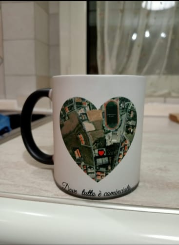 Customer photo review of Tazza magica personalizzata 325ml