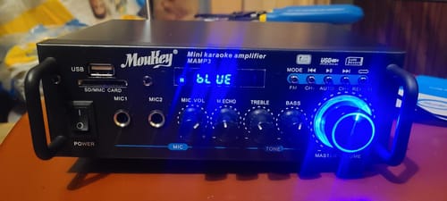 Customer photo review of Moukey MAMP3 ミニアンプ