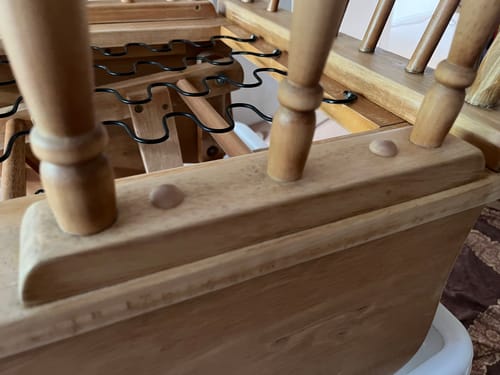 Customer photo review of Mushroom Wood Plugs -Maple 9.5mm, 12.7mm & 19mm