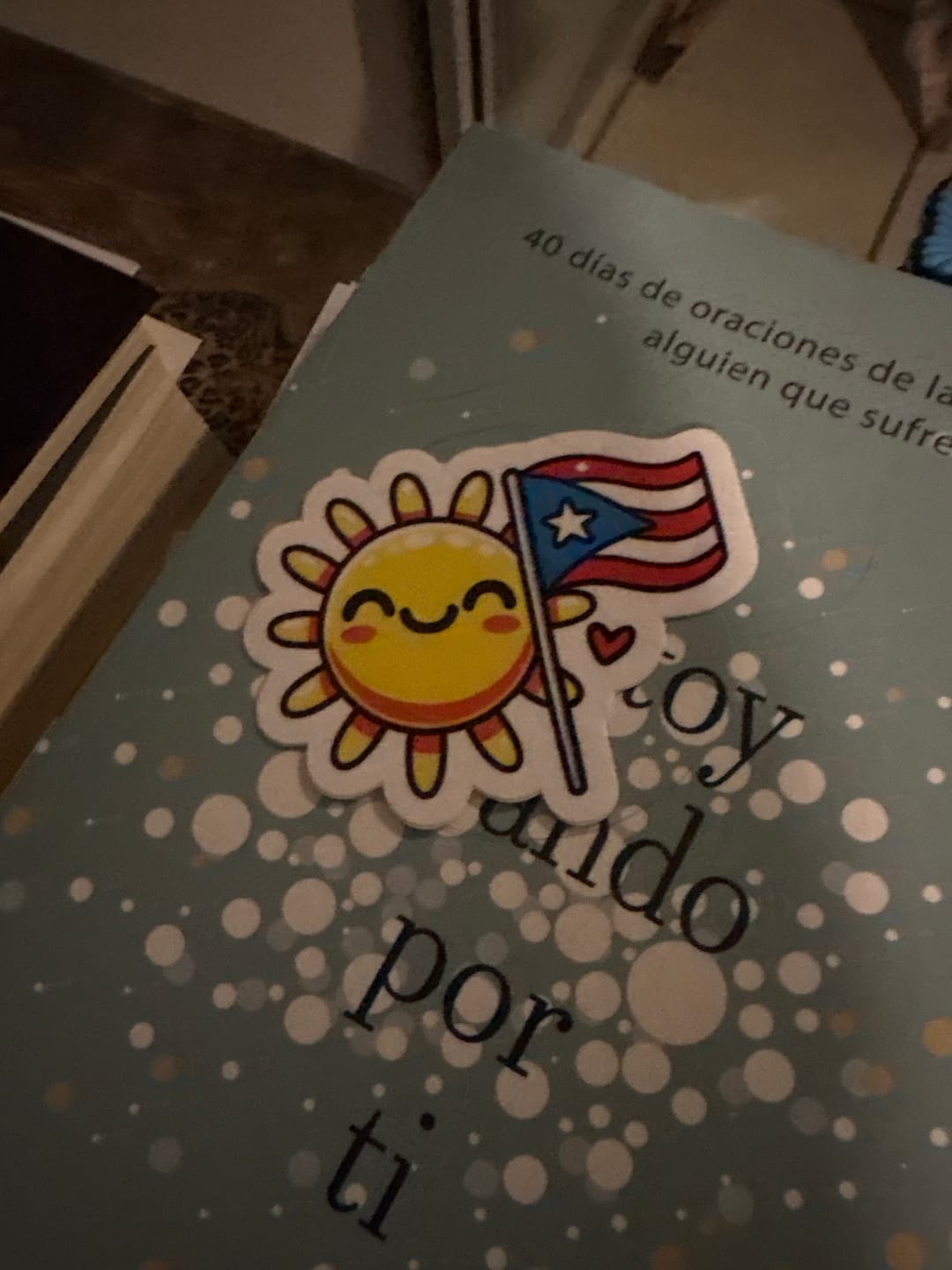 Customer photo review of Sol de Puerto Rico (Sticker Laminado)