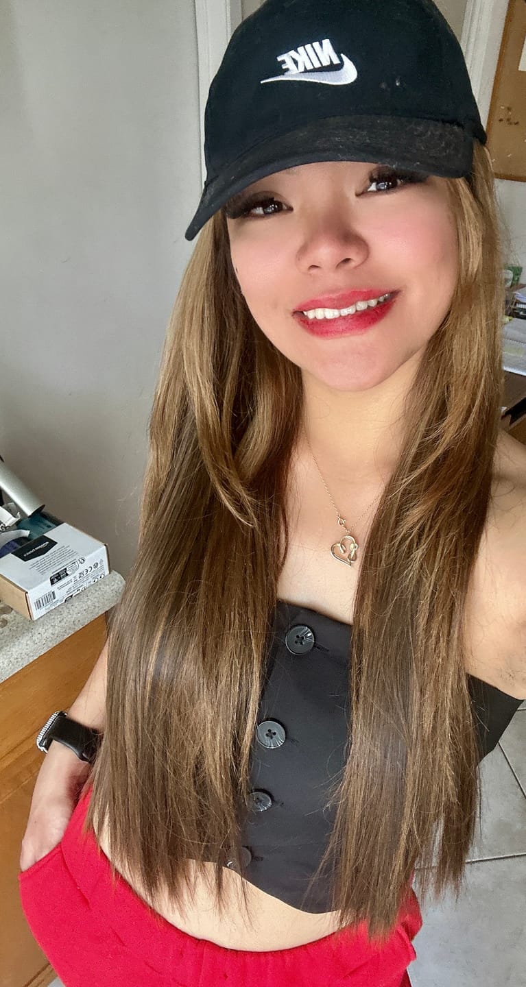 Customer photo review of Wavy Halo Extension Set