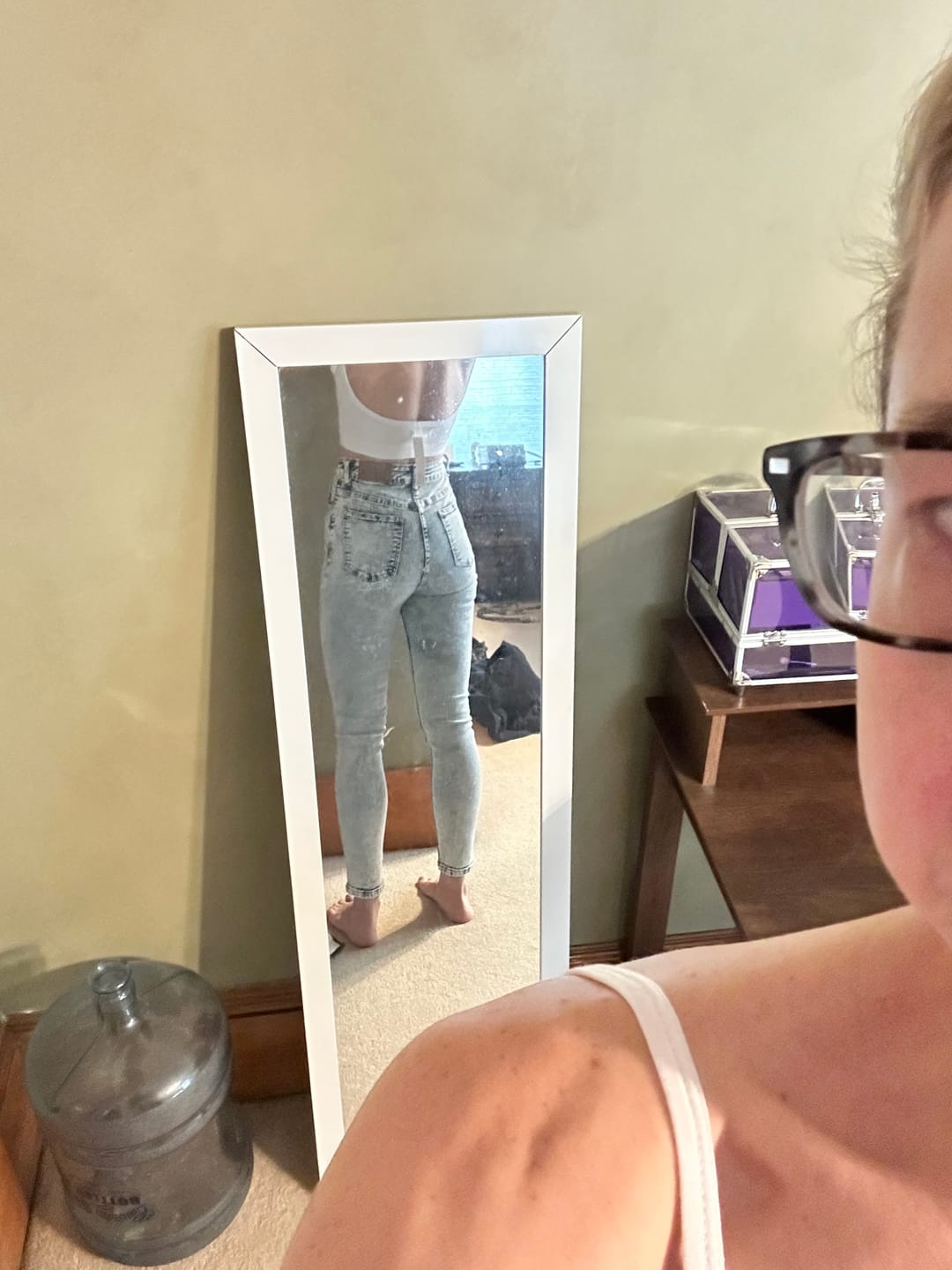 Customer photo review of Ethos High-Rise Skinny Jean