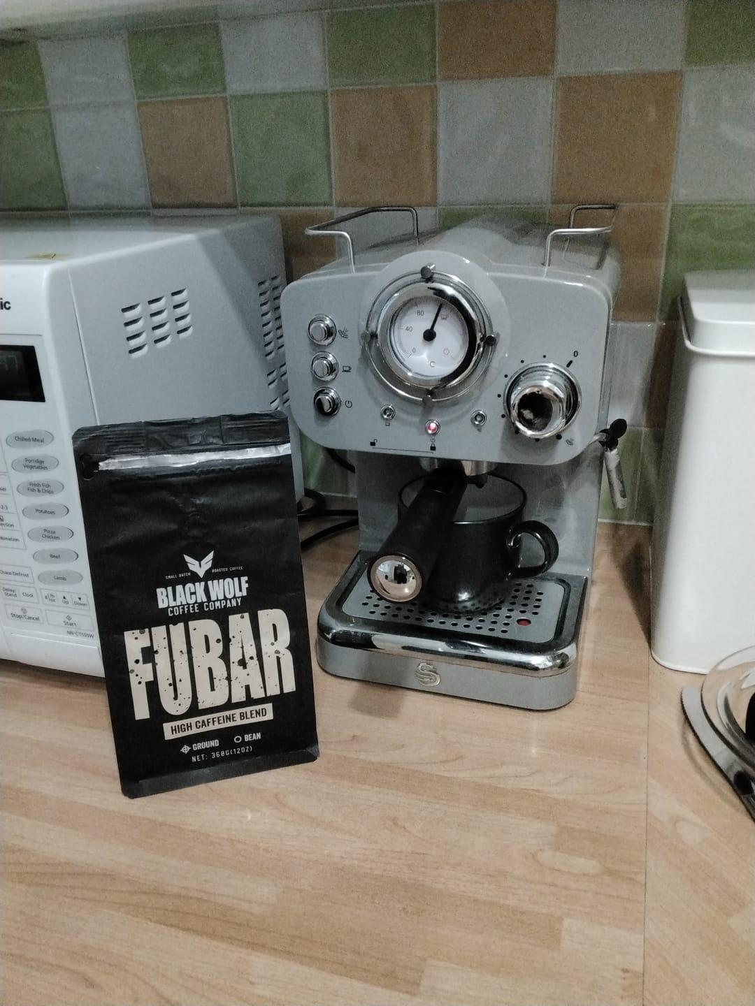 Customer photo review of FUBAR - High Caffeine Blend - 360g