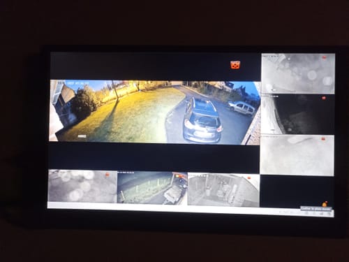 Customer photo review of ANP800 - Enregistreur réseau (NVR) PoE H.265+ 4K à 8 canaux, bande passante sortante maximale de 160 Mbps, capacité de décodage 4K sur 2 canaux, soutien la détection de présence humaine et de véhicules, détection de périmètre