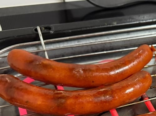 Customer photo review of Chili Cheese Rindswurst Frankfurter Art