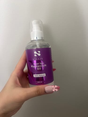 Customer photo review of Salviv Dead Sea Magnesium Oil