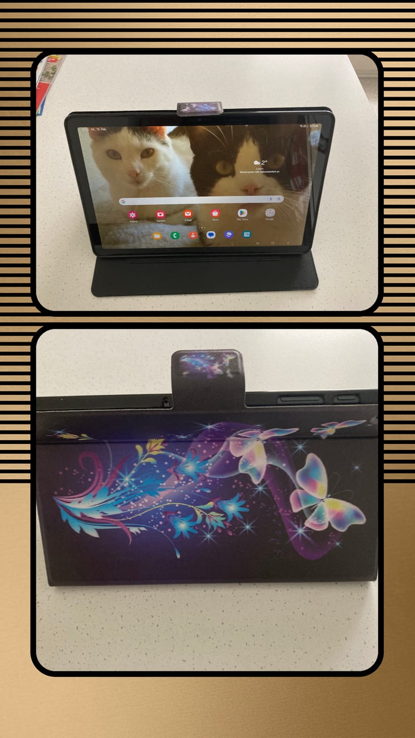 Customer photo review of Galaxy Tab A9+ - Schutzhülle