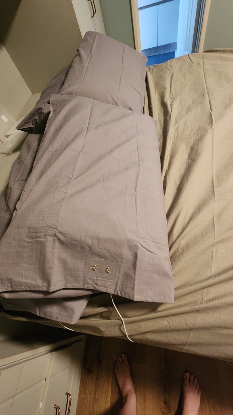 Customer photo review of Terra Grounding Pillow Case
