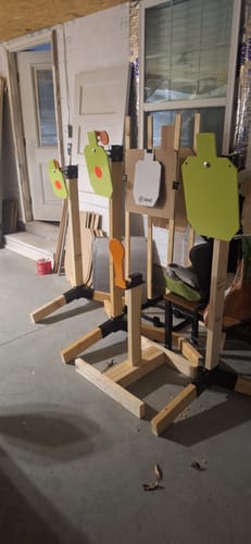 Customer photo review of 2X4 Target Mount Bracket - 2 PACK