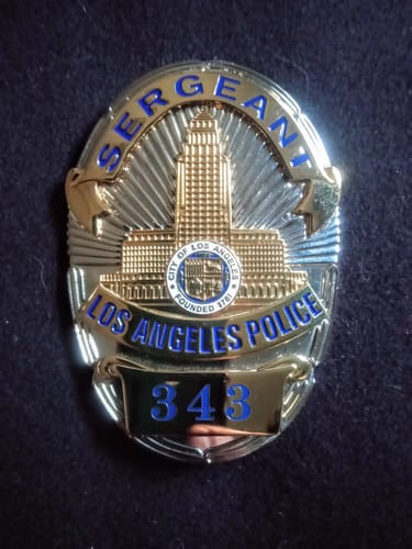 Customer photo review of Custom Badge Number Charges