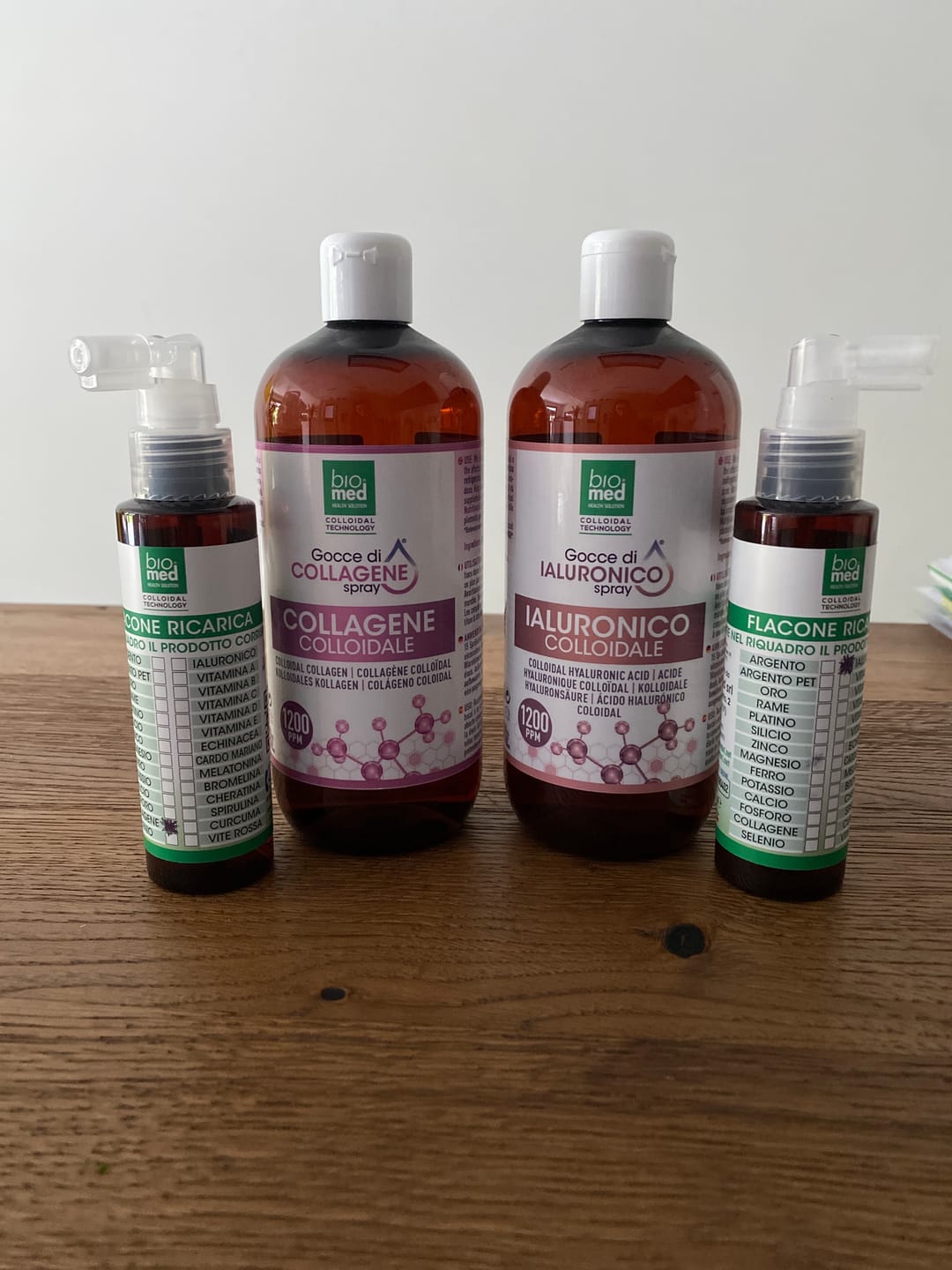 Customer photo review of IALURONICO COLLOIDALE SPRAY SUBLINGUALE ATTIVO BIOMED - 500 ml. - 1200 ppm
