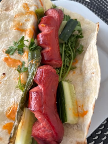 Customer photo review of Frankfurter Art Rindswurst