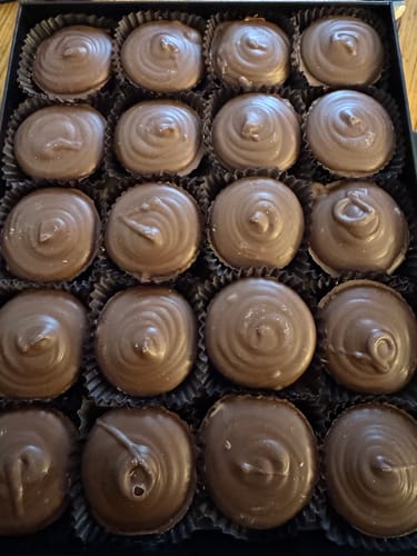 Customer photo review of Gourmet Peanut Butter Cups - Milk Chocolate