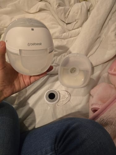 Customer photo review of Extractor Leche Materna Doble + Control Remoto + 10 Bolsas