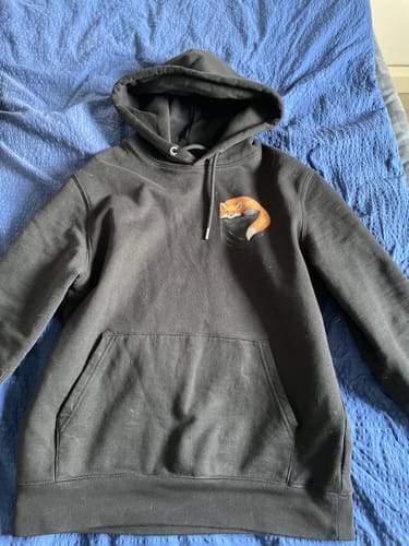 Customer photo review of Fuchs Tasche - Bio Unisex Hoodie (PREMIUM)