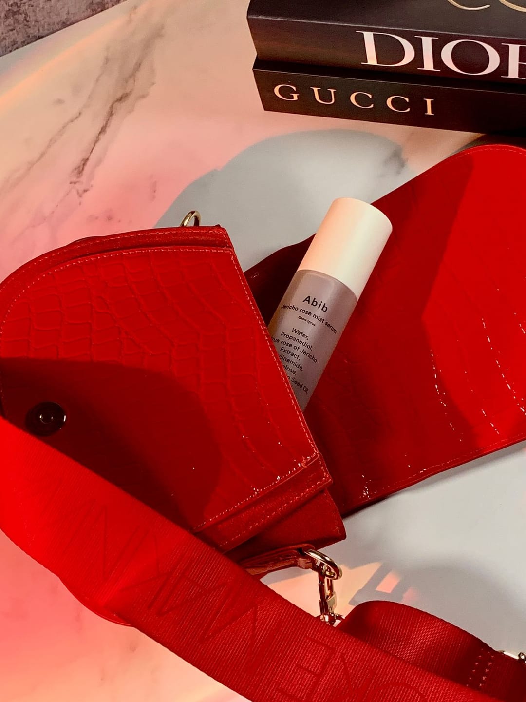 Customer photo review of Jericho Rose Mist Serum Glow Spray