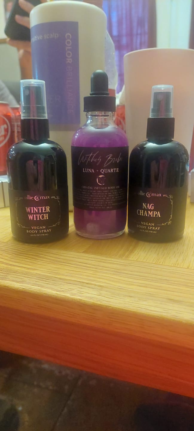 Customer photo review of Nag Champa Body Spray