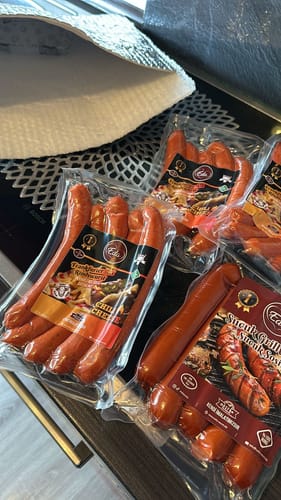 Customer photo review of Chili Cheese Rindswurst Frankfurter Art