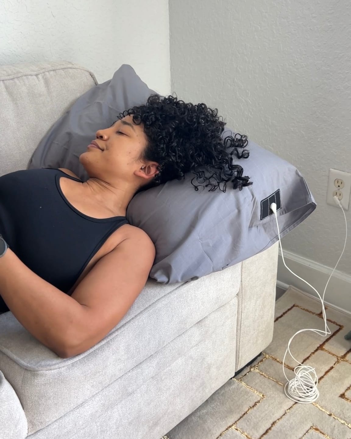 Customer photo review of Terra Grounding Pillow Case