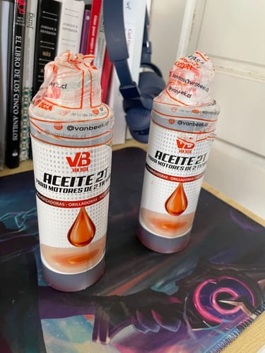 Customer photo review of Aceite van Beek para motores 2Tu 250 mL