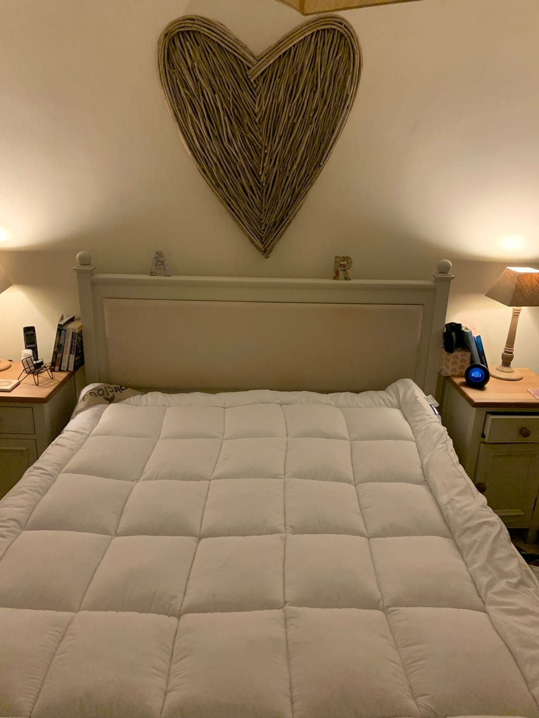 Customer photo review of 10cm Mattress Topper