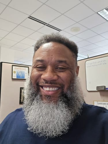 Customer photo review of Beard Care Kit