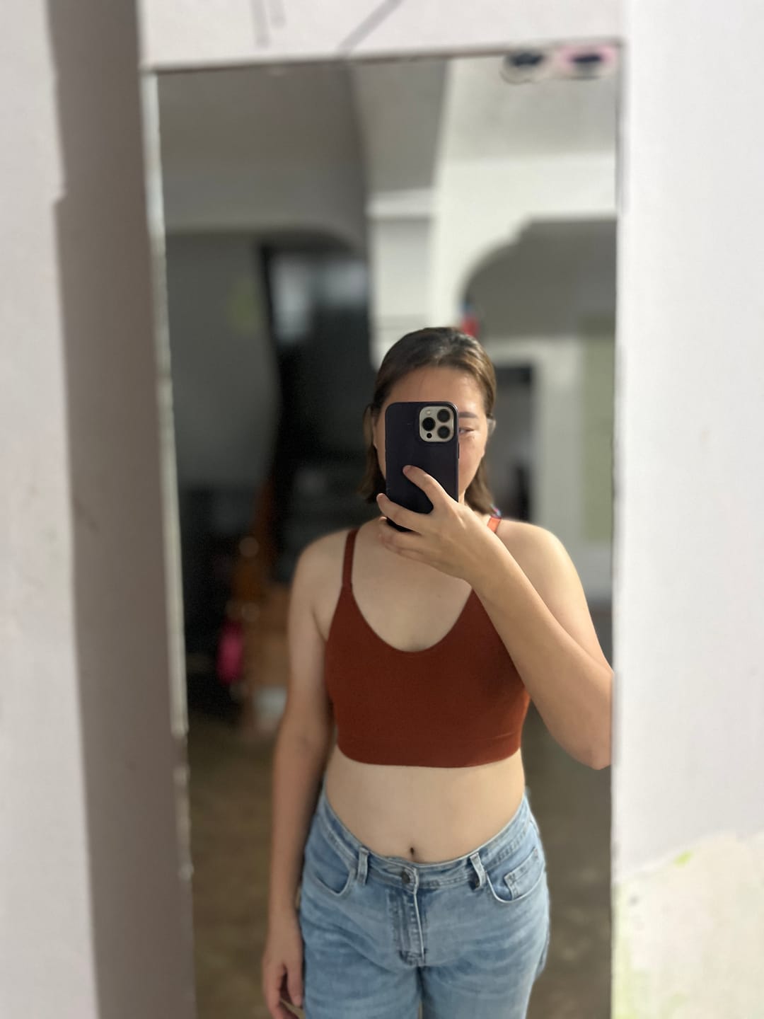Customer photo review of FETTLE bra - seamless sports bra