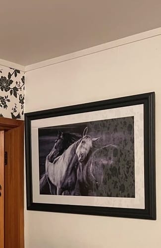 Customer photo review of Warm rain - Stretched Canvas, Poster or Fine Art Print