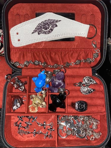 Customer photo review of DYT TRAVEL JEWELRY CASE