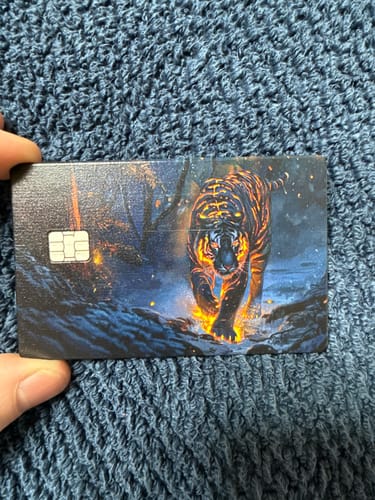 Customer photo review of Tiger Abstract