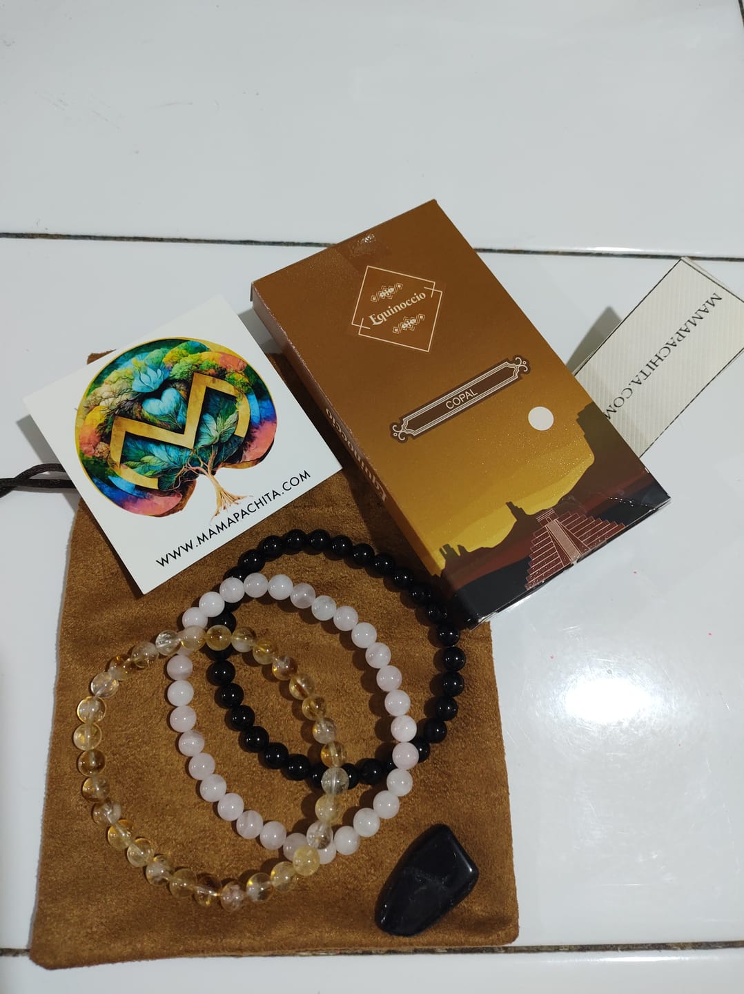 Customer photo review of Pulsera de Citrino 💡🌞🔥 (6 mm) Creatividad, Optimismo y Manifestación