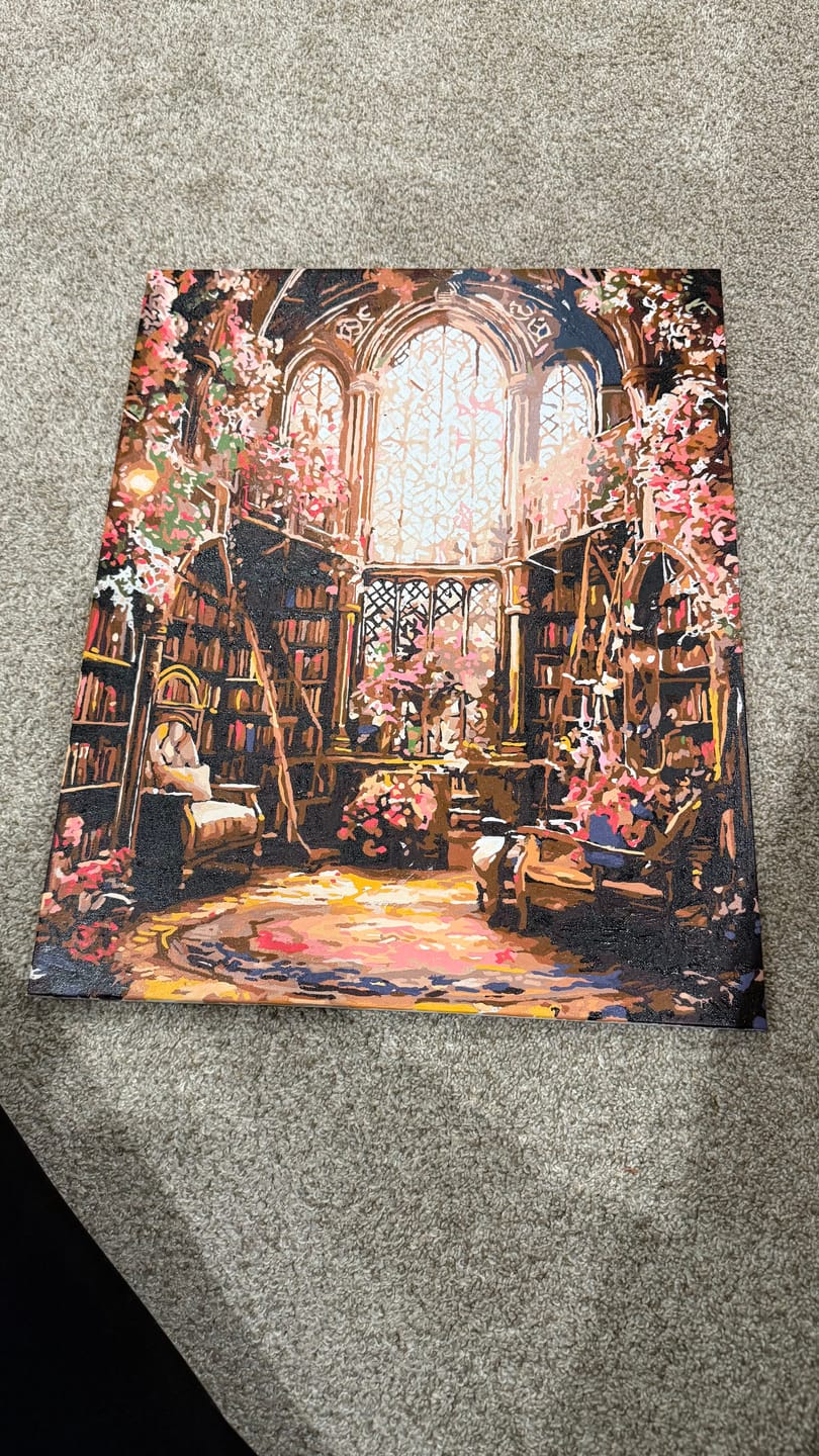 Customer photo review of Enchanted Floral Library