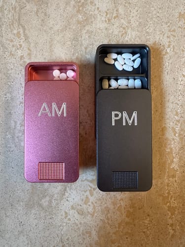 Customer photo review of Mission Pill Cases (2-Pack)