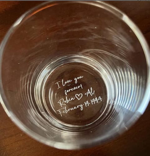 Customer photo review of Cloudray UV-5 5W UV Laser Marking Engraver with 4.3” X 4.3” Scan Area