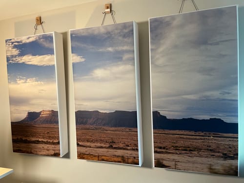 Customer photo review of 24x48 Loose Canvas Prints
