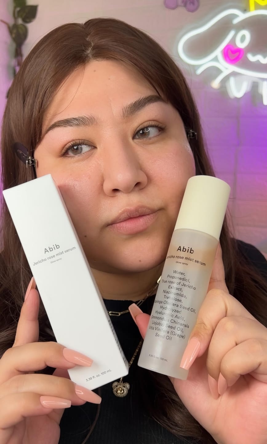 Customer photo review of Jericho Rose Mist Serum Glow Spray