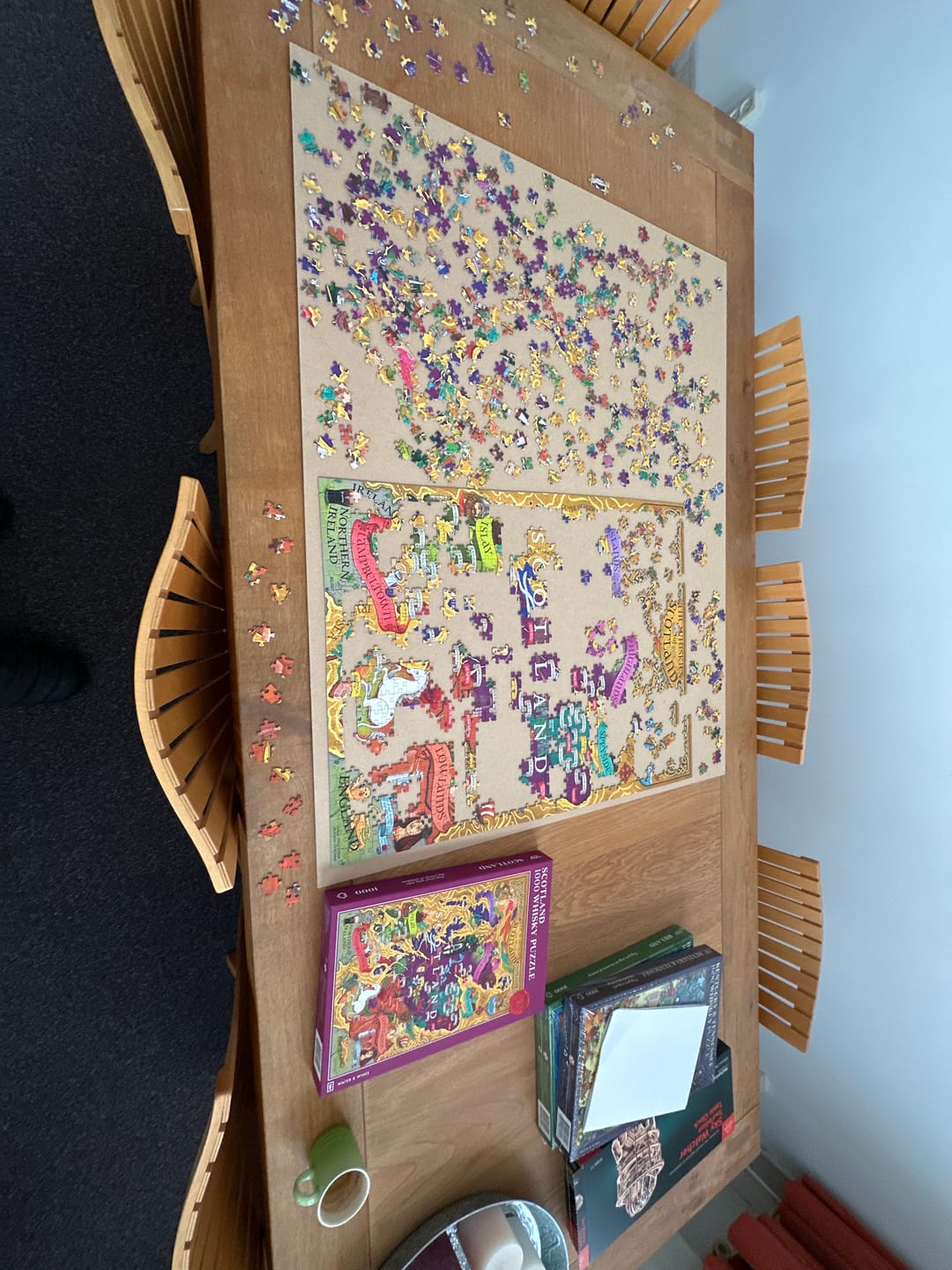 Customer photo review of Whisky Puzzle - Scotland