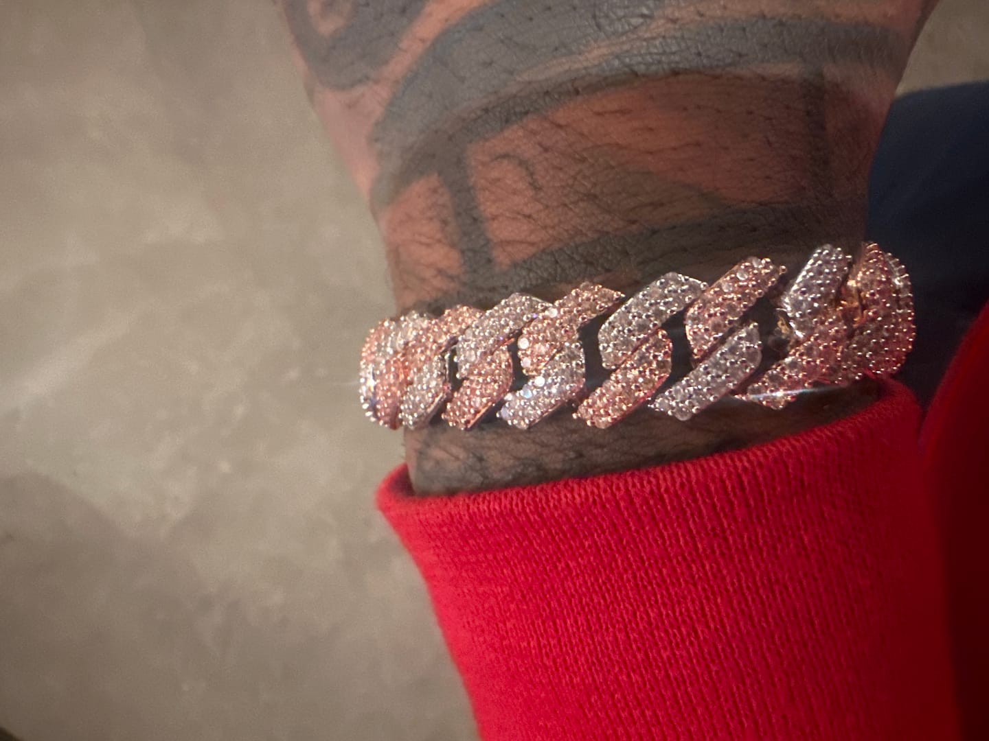Customer photo review of 14mm Monaco Bracelet - Two Tone